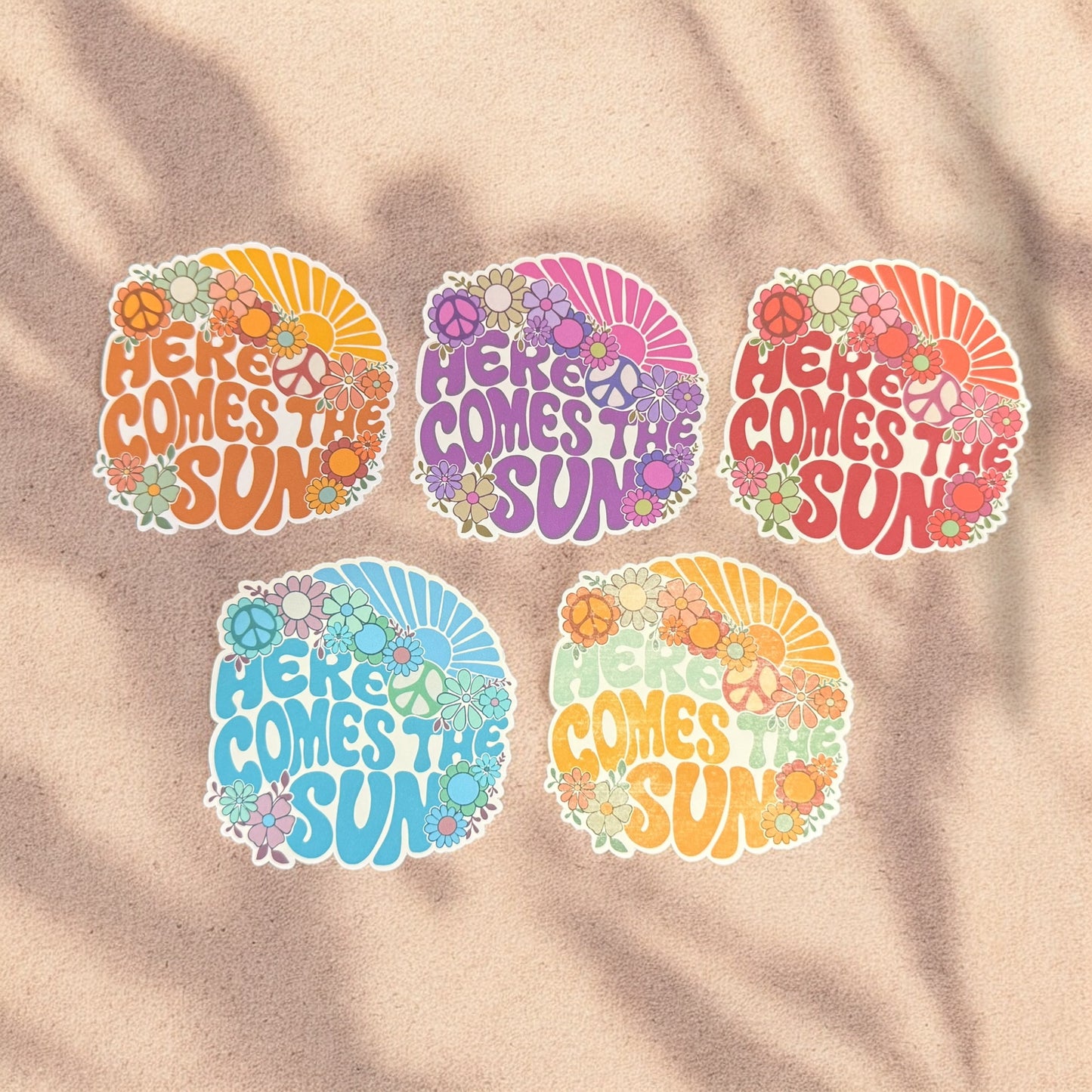 HERE COMES THE SUN Car Freshie
