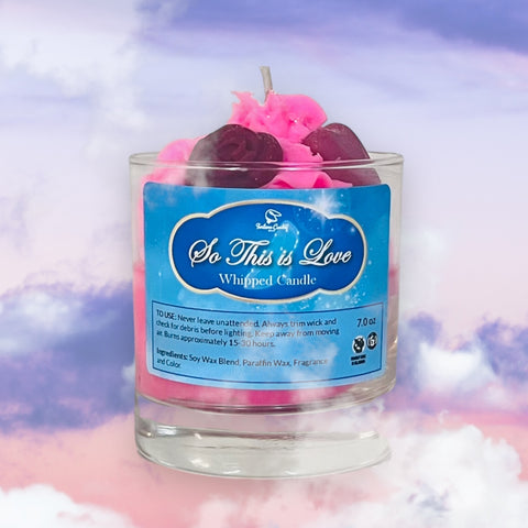 SO THIS IS LOVE Whipped Candle