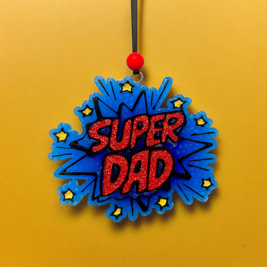 Super Dad Car Freshie