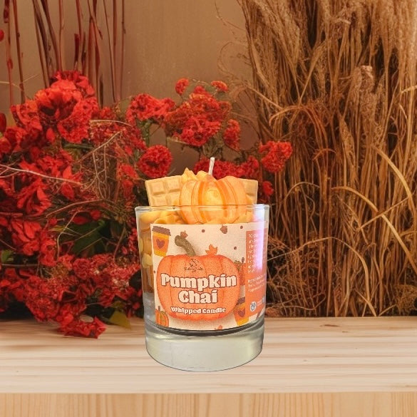 PUMPKIN CHAI Whipped Candle