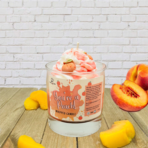 YOU'RE A PEACH! Whipped Candle