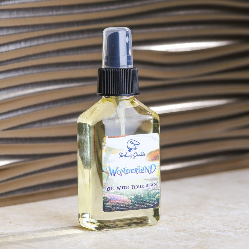 OFF WITH THEIR HEADS Shower Oil - Fortune Cookie Soap