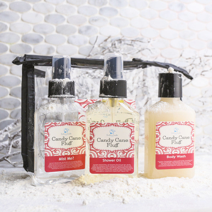CANDY CANE FLUFF Gift Set - Fortune Cookie Soap - 1