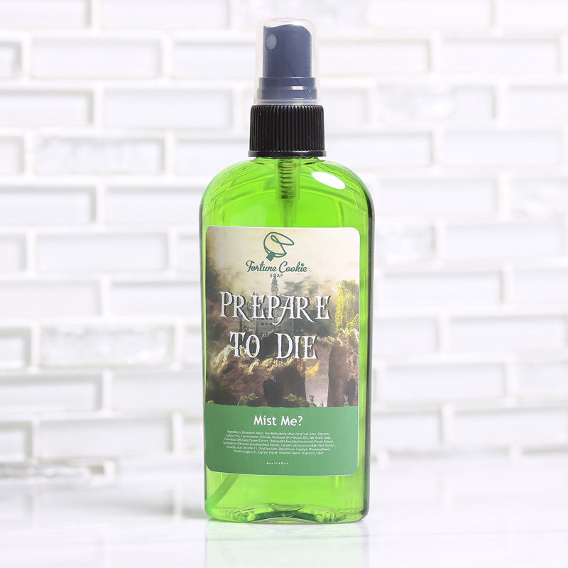 PREPARE TO DIE Mist Me? Body Spray - Fortune Cookie Soap