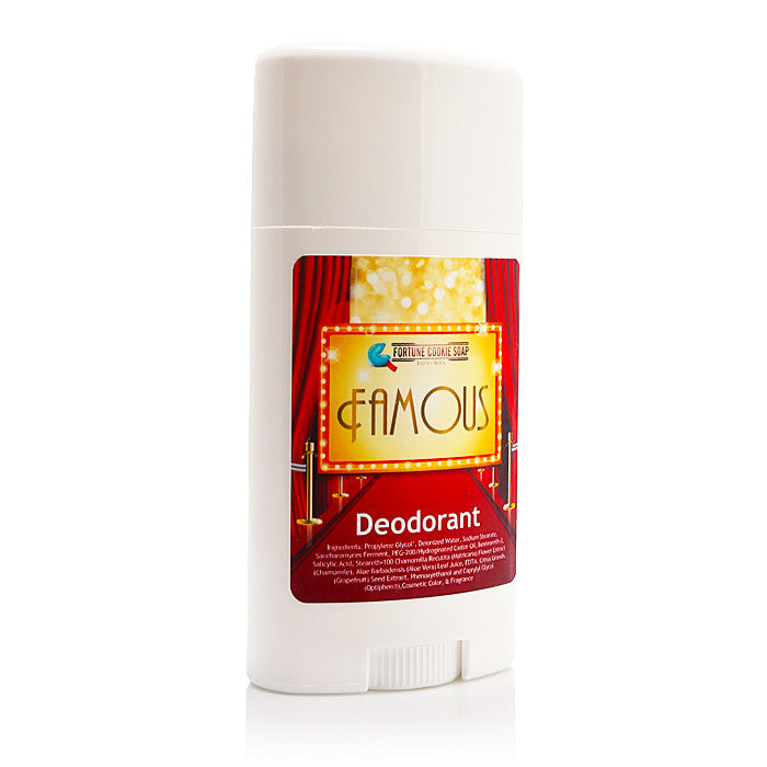 FAMOUS Veggie Protein Deodorant - Fortune Cookie Soap