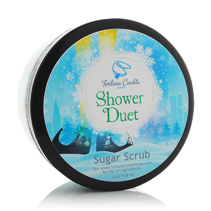 SHOWER DUET Sugar Scrub - Fortune Cookie Soap