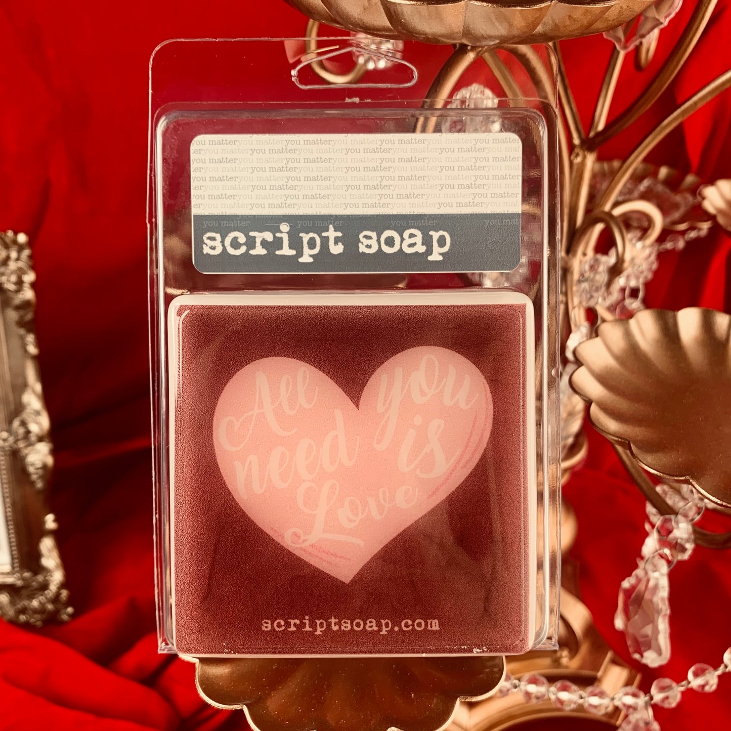 ALL YOU NEED IS LOVE! Script Soap