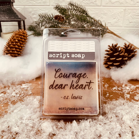 COURAGE, DEAR HEART Script Soap