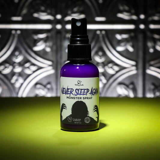 NEVER SLEEP AGAIN Monster Spray