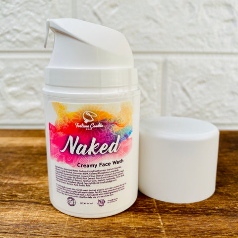 NAKED Creamy Face Wash (UNSCENTED)