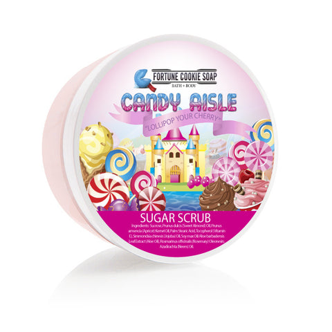 Lollipop Your Cherry Sugar Scrub - Fortune Cookie Soap