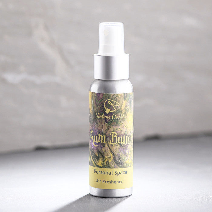RUM BUTTER Personal Space Air Freshener - Fortune Cookie Soap