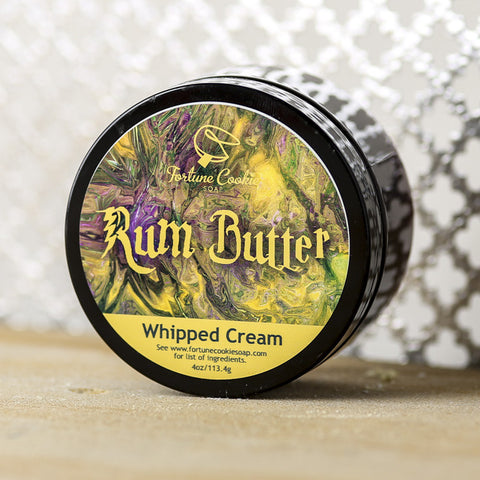 RUM BUTTER Whipped Cream - Fortune Cookie Soap - 1