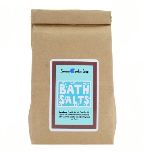 Ortanique Bath Salt Brown Bag - Fortune Cookie Soap
