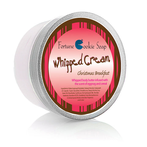 Christmas Breakfast Body Butter 5.5oz. - Fortune Cookie Soap