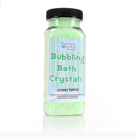 Granny Panties Bubbling Bath Crystals11 oz. - Fortune Cookie Soap