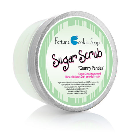 Granny Panties Sugar Scrub - Fortune Cookie Soap
