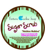 Hubba Hubba Sugar Scrub - Fortune Cookie Soap