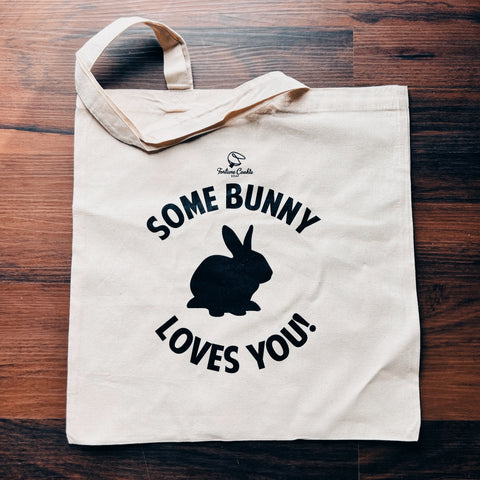 SOME BUNNY LOVES YOU Tote Bag