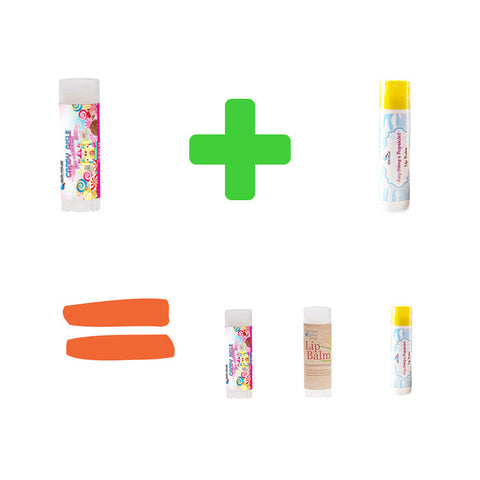 BUY 2 GET 1 FREE "Lip Balm" - Fortune Cookie Soap