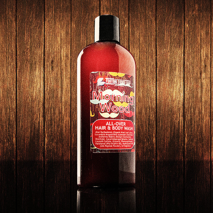 MORNING WOOD All-Over Hair & Body Wash - Fortune Cookie Soap