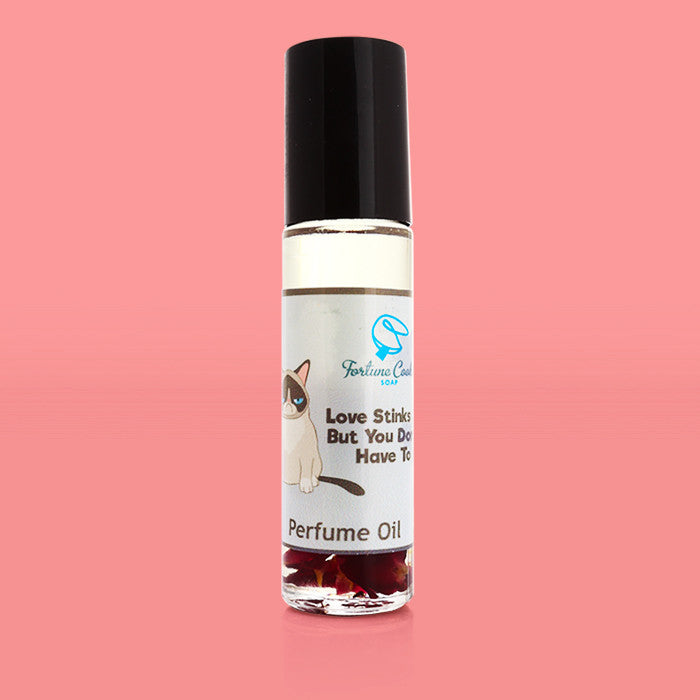 LOVE STINKS... BUT YOU DON'T HAVE TO Petal Perfume - Fortune Cookie Soap