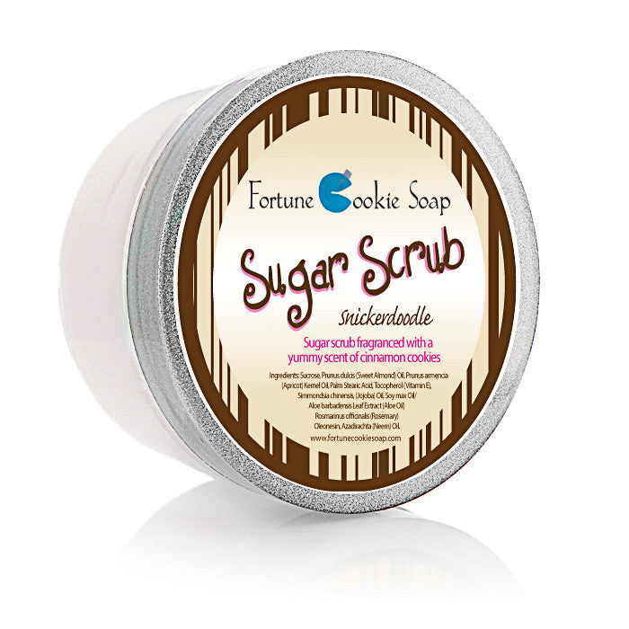 Snickerdoodle Sugar Scrub 5oz. - Fortune Cookie Soap