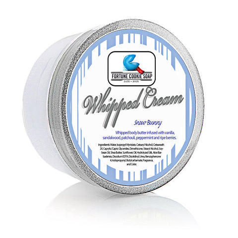 Snow Bunny Body Butter 5oz. - Fortune Cookie Soap