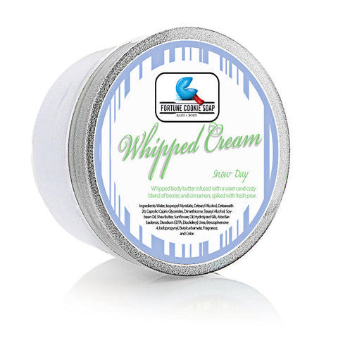 Snow Day Body Butter 5oz. - Fortune Cookie Soap