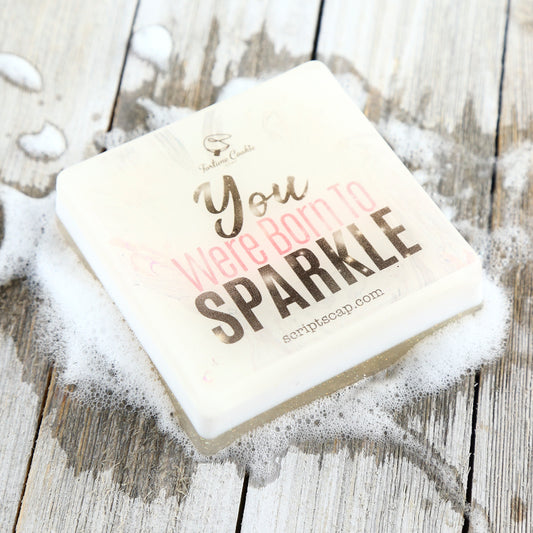 YOU WERE BORN TO SPARKLE Script Soap