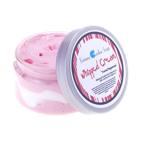 Twisted Peppermint Body Butter - Fortune Cookie Soap