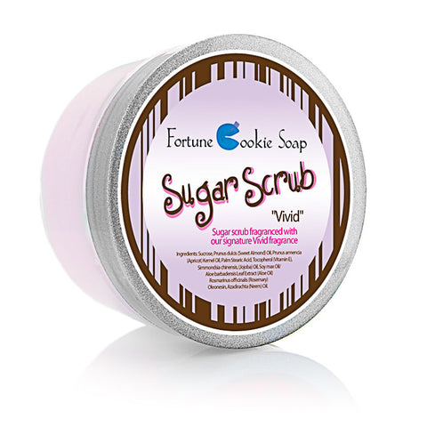 Vivid Sugar Scrub - Fortune Cookie Soap